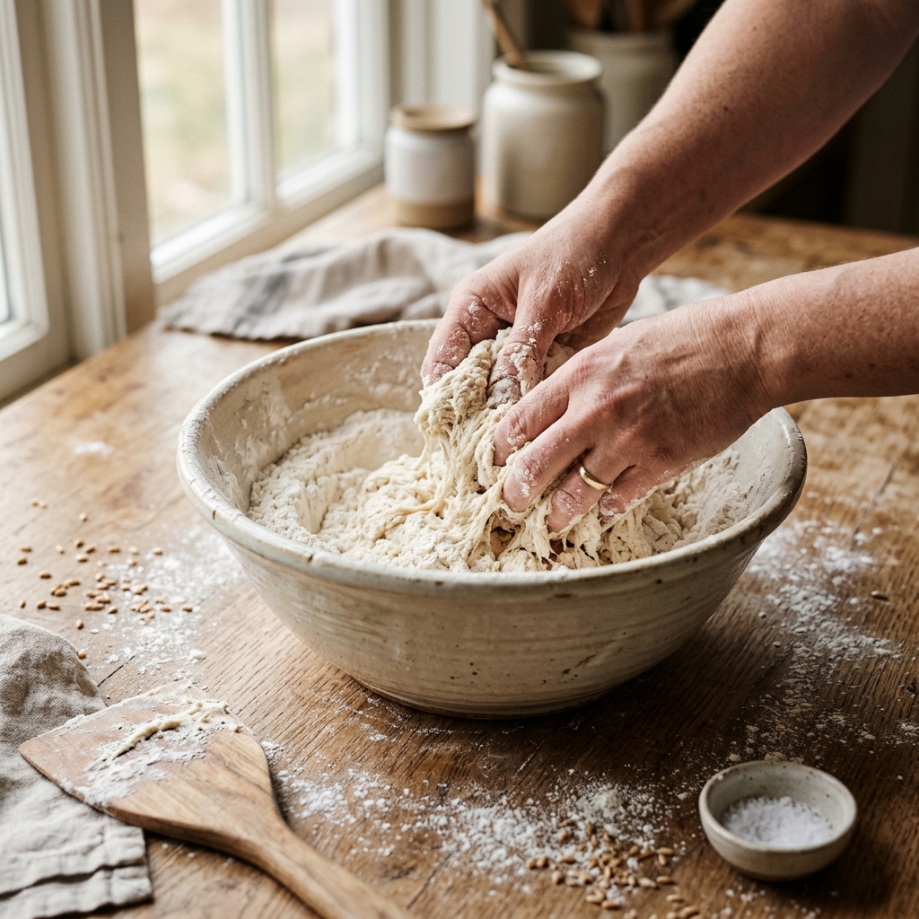 Artisanal dough preparation
