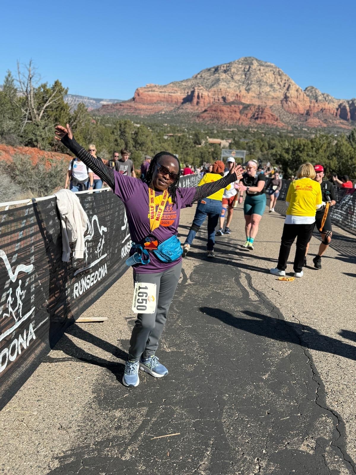 Marathon achievement and high-performance energy